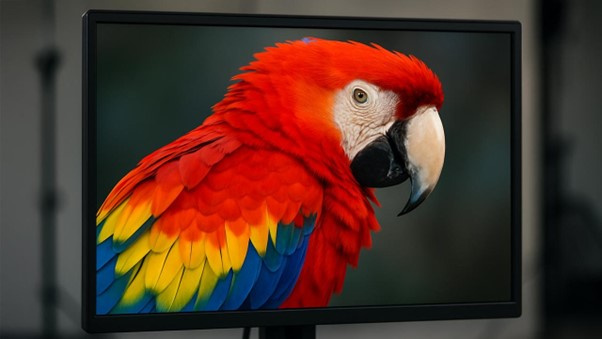 HDR and wide colour gamut displays can show far richer, more saturated colours, keeping bright tones like reds and yellows from looking washed out.