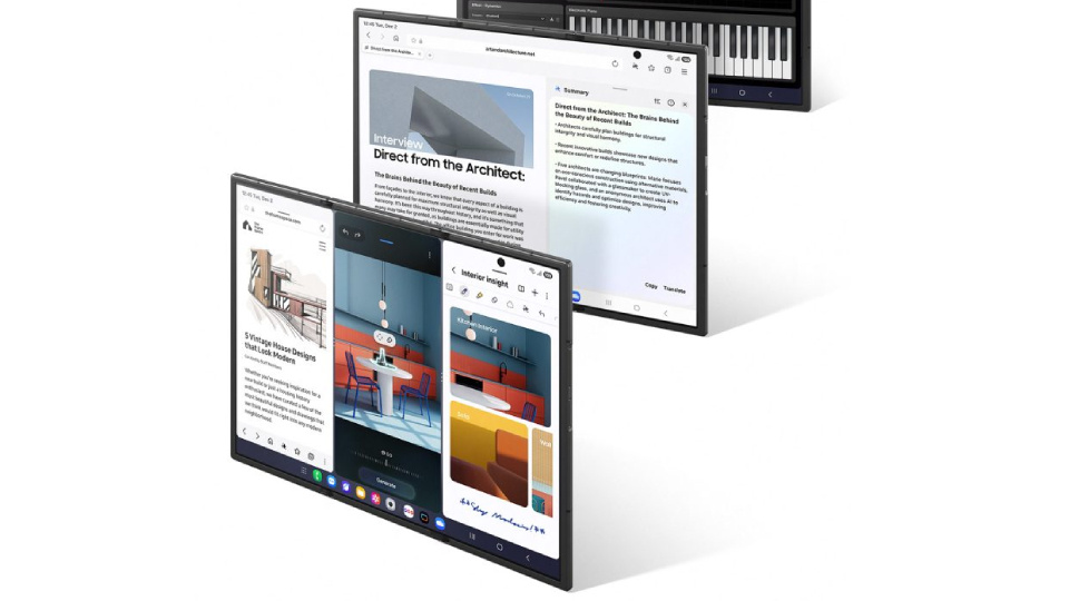 Picture of Galaxy Z TriFold.