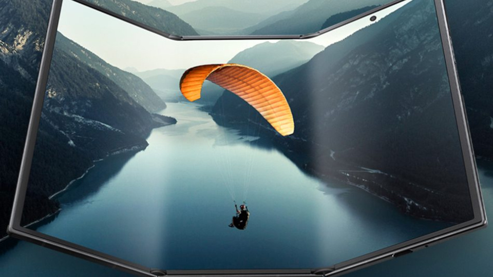 Picture of Galaxy Z TriFold.