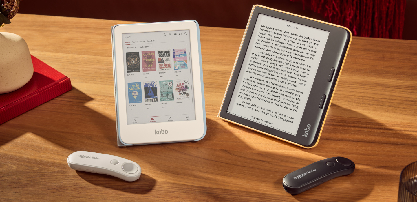 Picture of Kobo remote.