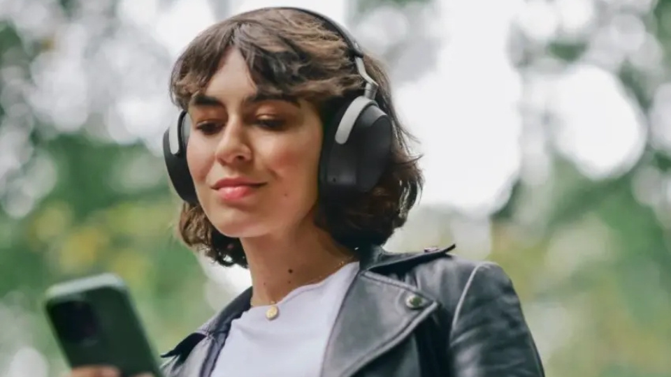 Picture of headphones internals.