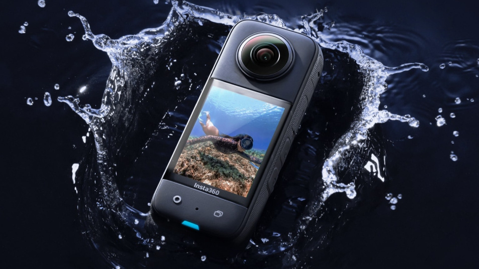 Picture of action camera.