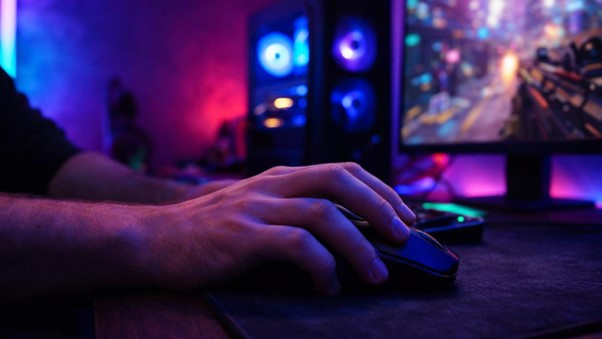 Polling rate affects how responsive a mouse feels during fast movements, especially in quick reaction games like shooters.