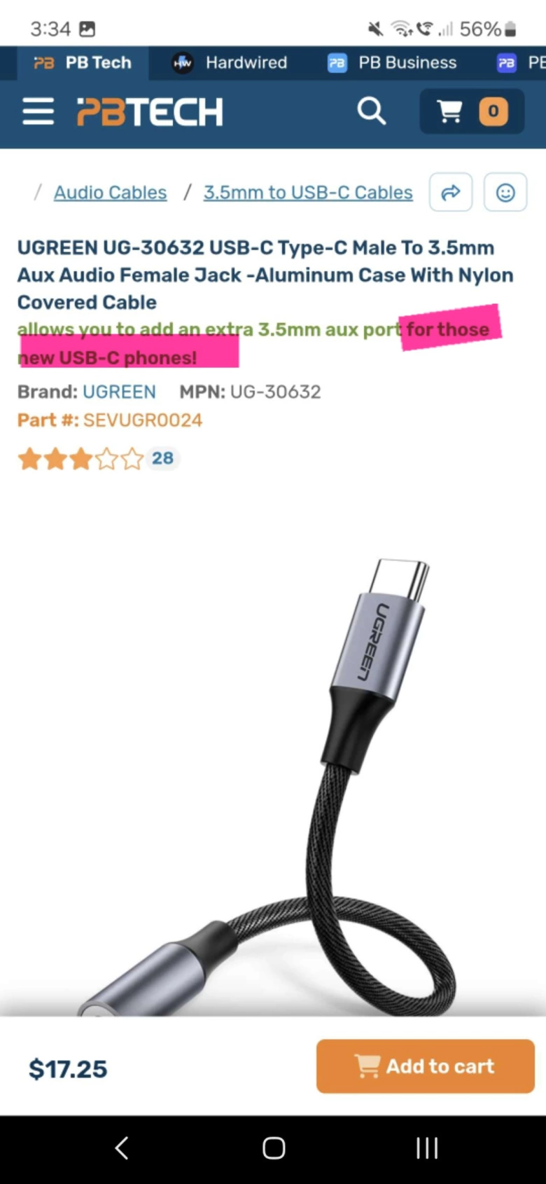 Product Page Review Image
