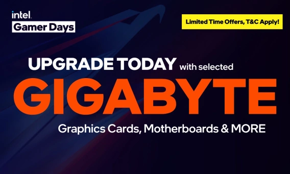 GIGABYTE X INTEL GAMER DAYS