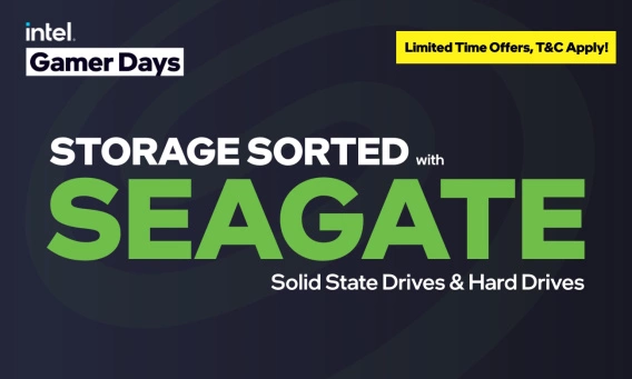 SEAGATE X INTEL GAMER DAYS