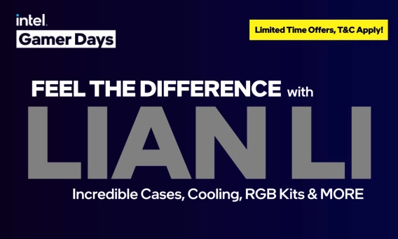 LIAN LI X INTEL GAMER DAYS