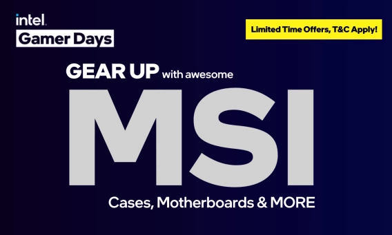 MSI X INTEL GAMER DAYS