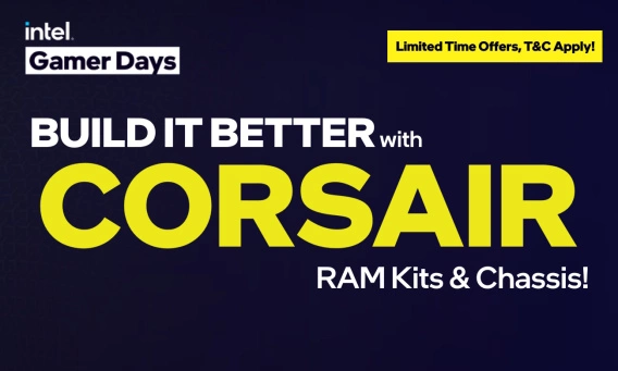 CORSAIR X INTEL GAMER DAYS