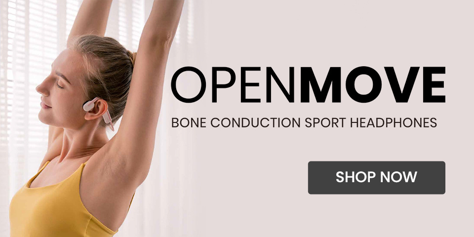 Shokz OpenMove Bone Conduction Sport Headphones