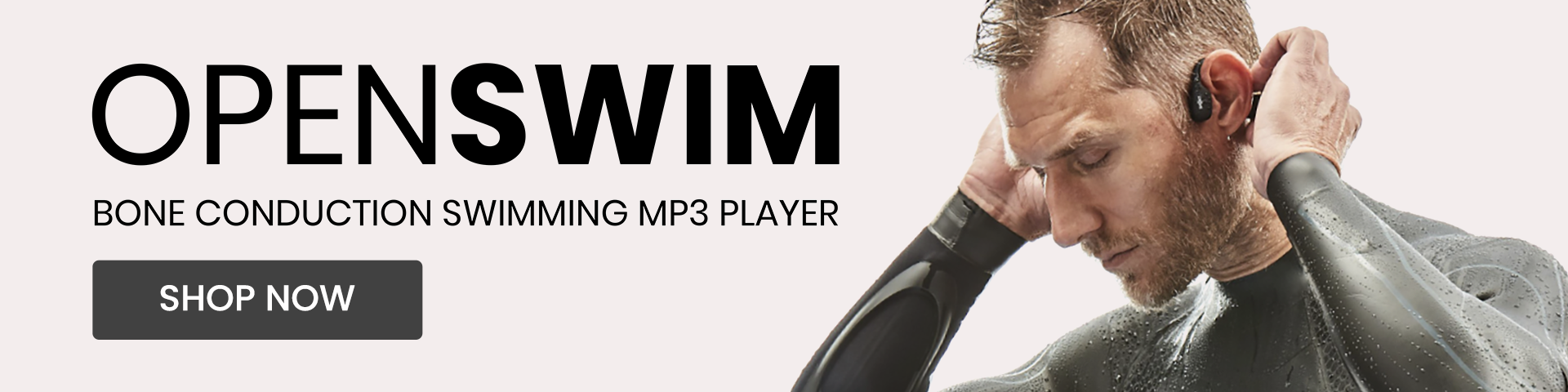 Shokz OpenRun Bone Conduction Swimming MP3 Player