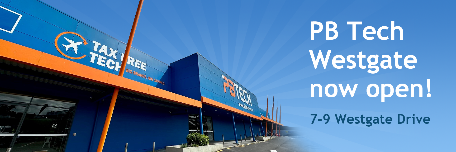 PB Tech opens a new store in Westgate PBTech.co.nz