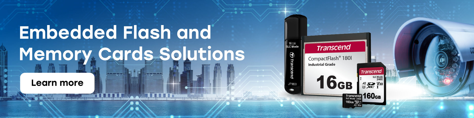 Transcend Embedded Flash & Memory Card Solutions