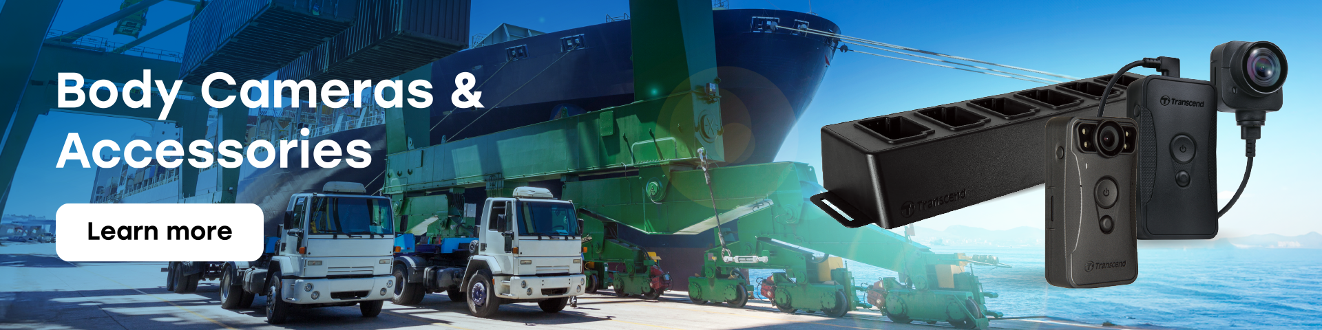 Transcend Embedded Solutions Body Cameras & Accessories