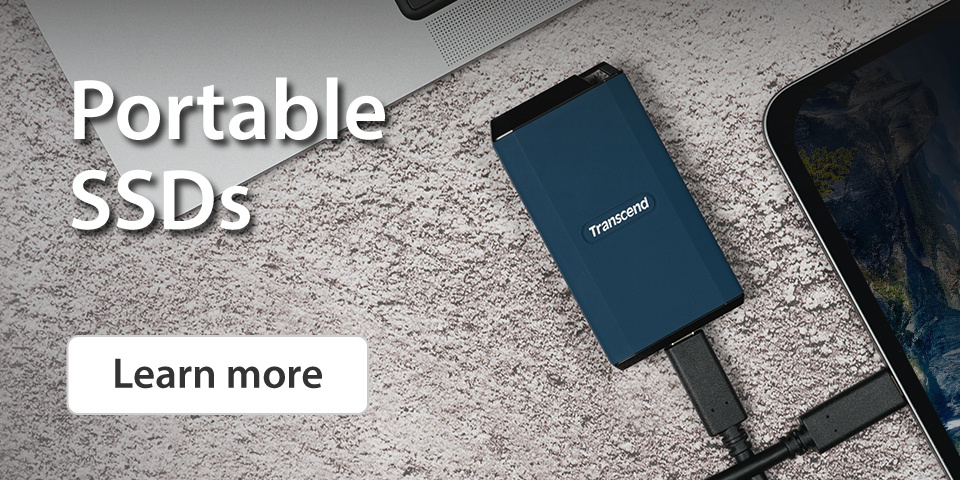 Transcend External Storage - Portable SSDs