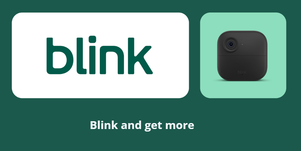 Picture of the Blink Store at PB Tech, shop smart security camera and more!