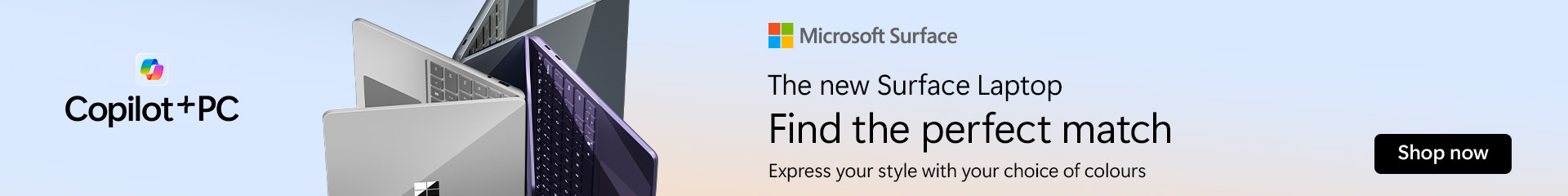 The new Surface Laptop - Find the perfect match