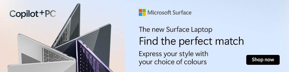 The new Surface Laptop - Find the perfect match