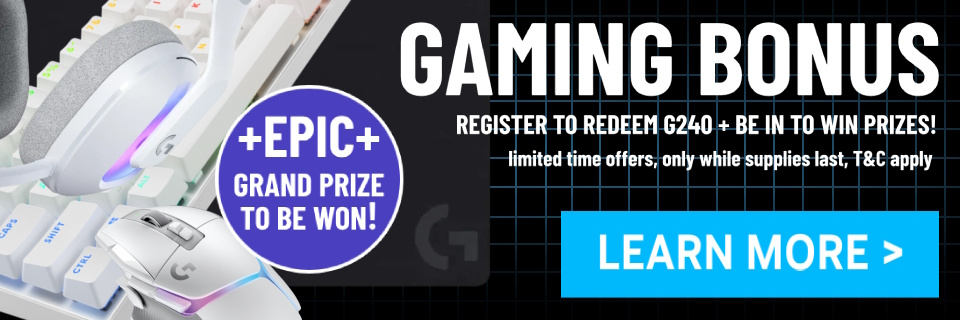 Picture of the Logitech GGPC September 2025 Promotion at PB Tech