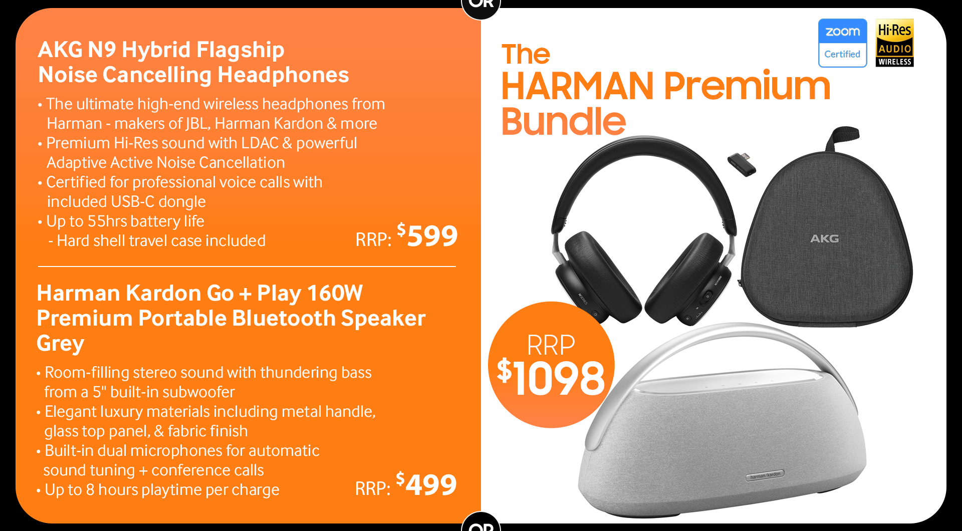 The HARMAN Premium Bundle