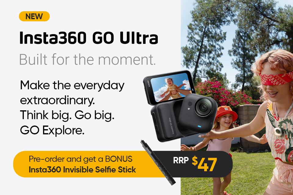 All new Insta360 GO Ultra