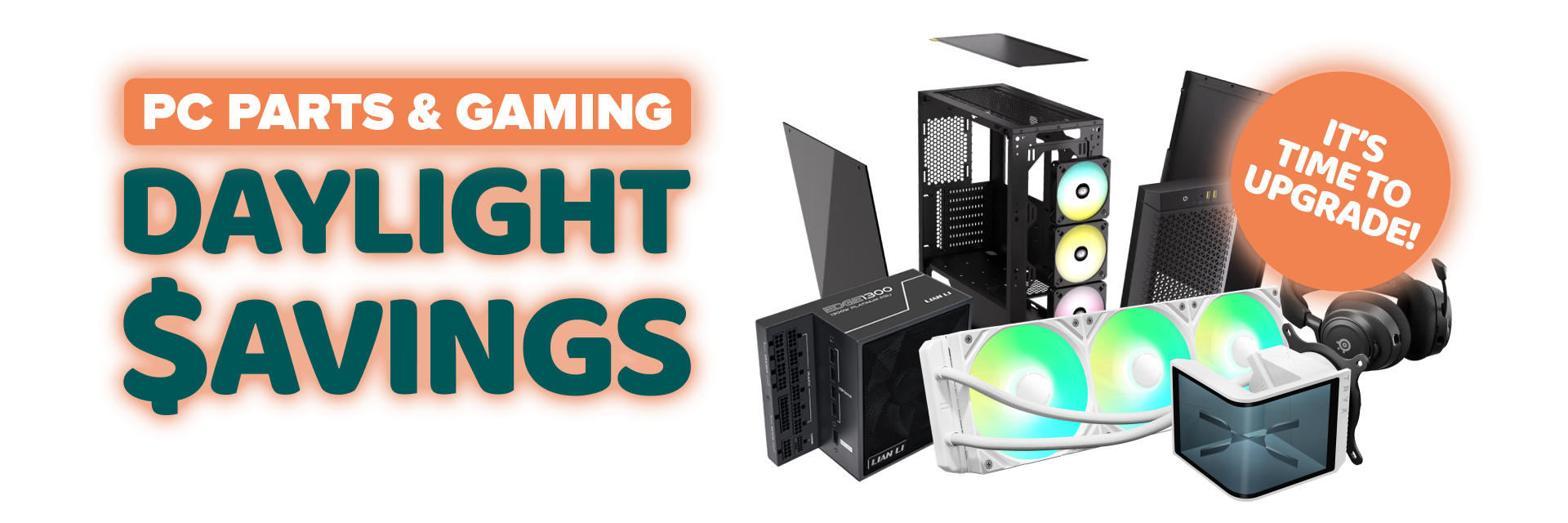 Picture of DAYLIGHT $AVINGS Gaming PC Parts promotion at PB Tech!