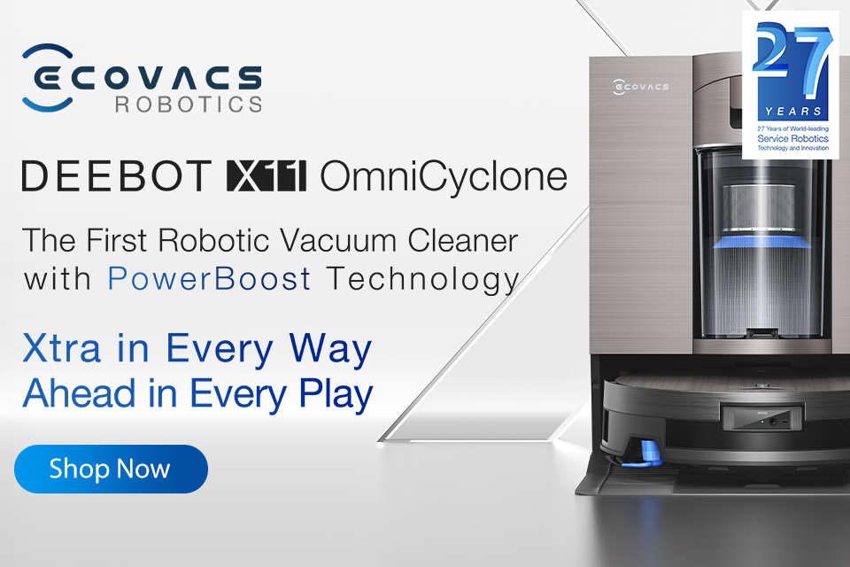 Pre-order Ecovacs Deebot X11 OmniCyclone