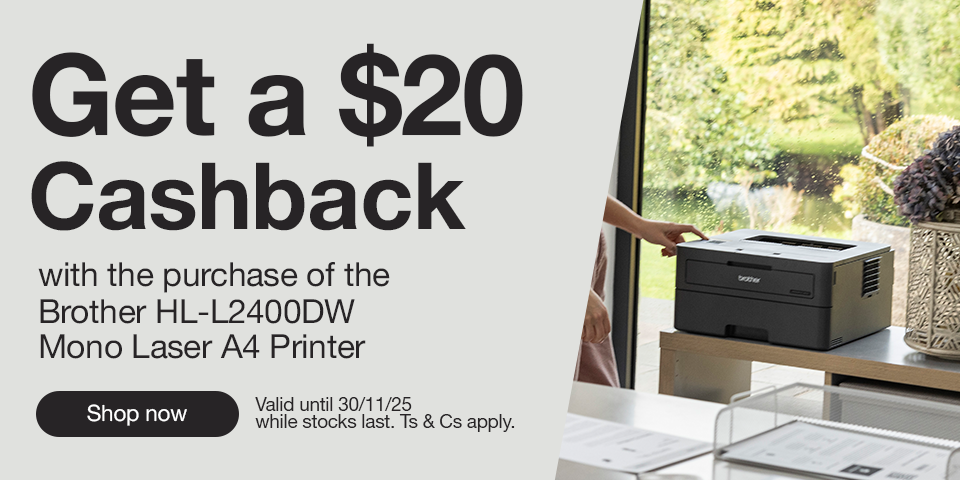 $20 Cashback Brother HL-L2400DW