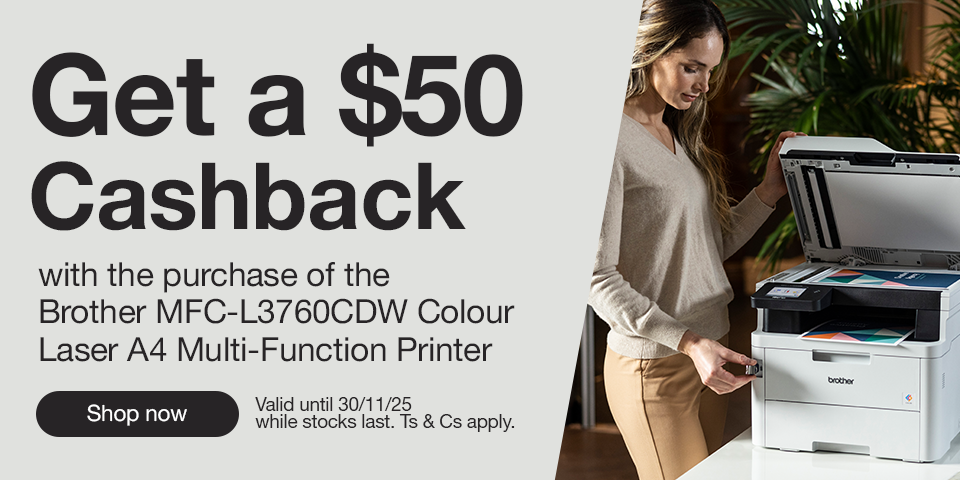 $50 Cashback Brother MFC-L3760CDW