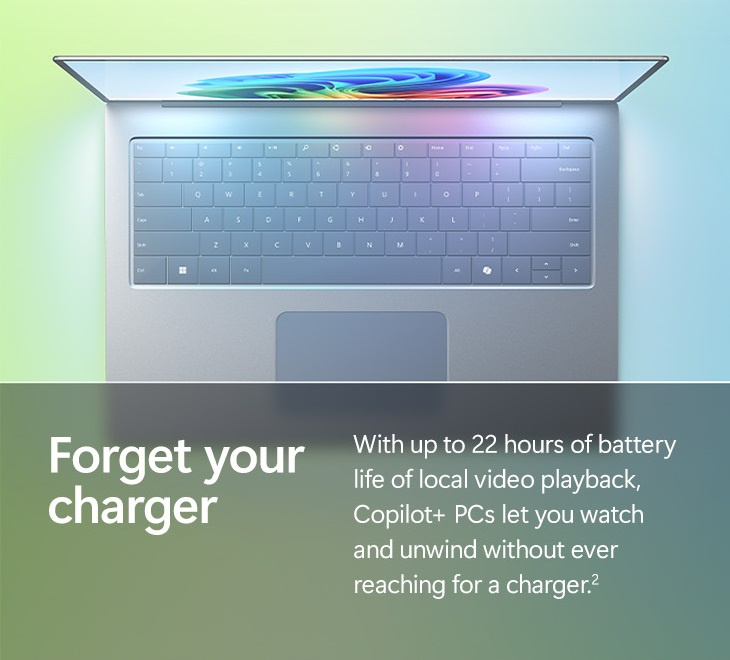 Forget your charger