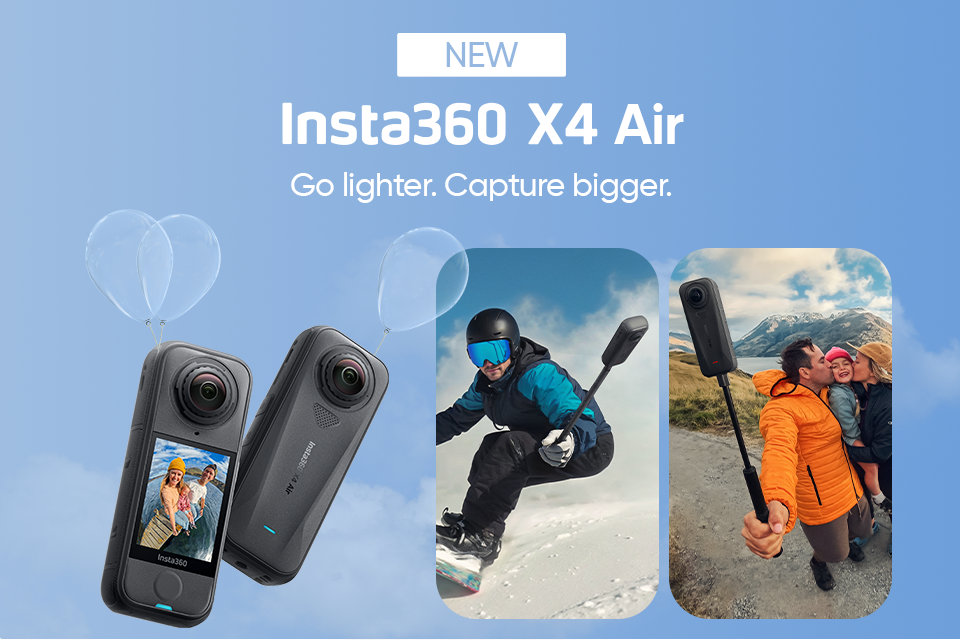 All new Insta360 X4 Air