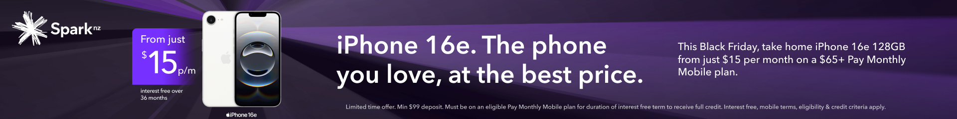 Spark - iPhone 16e