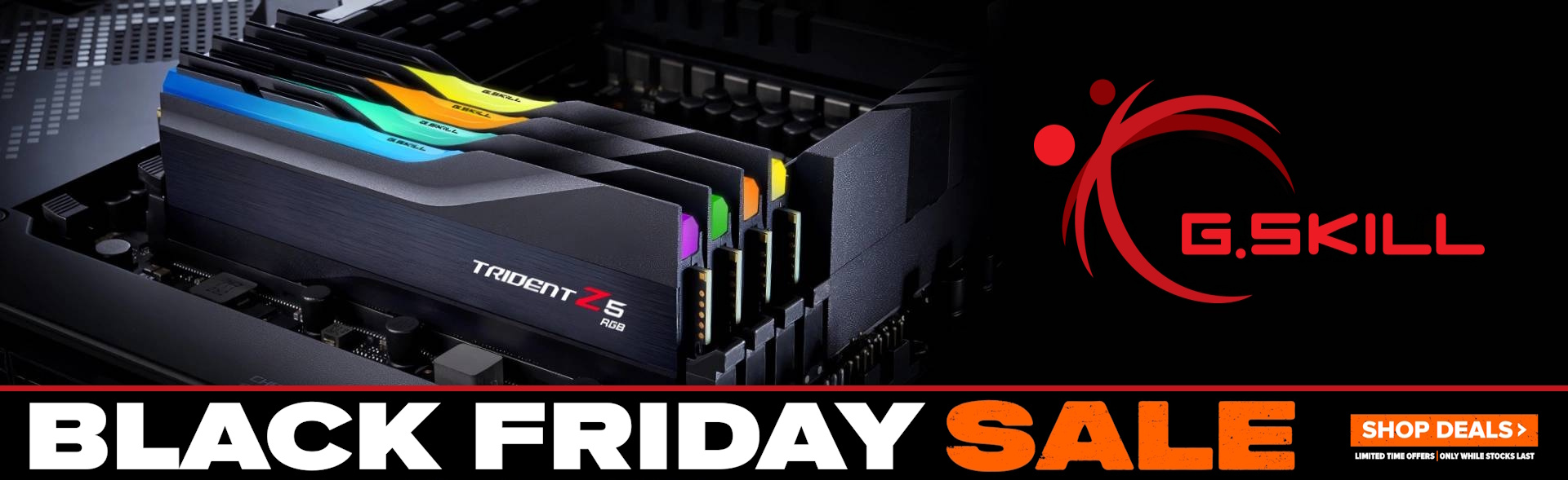 Picture of the Black Friday 2025 G.Skill Store at PB Tech