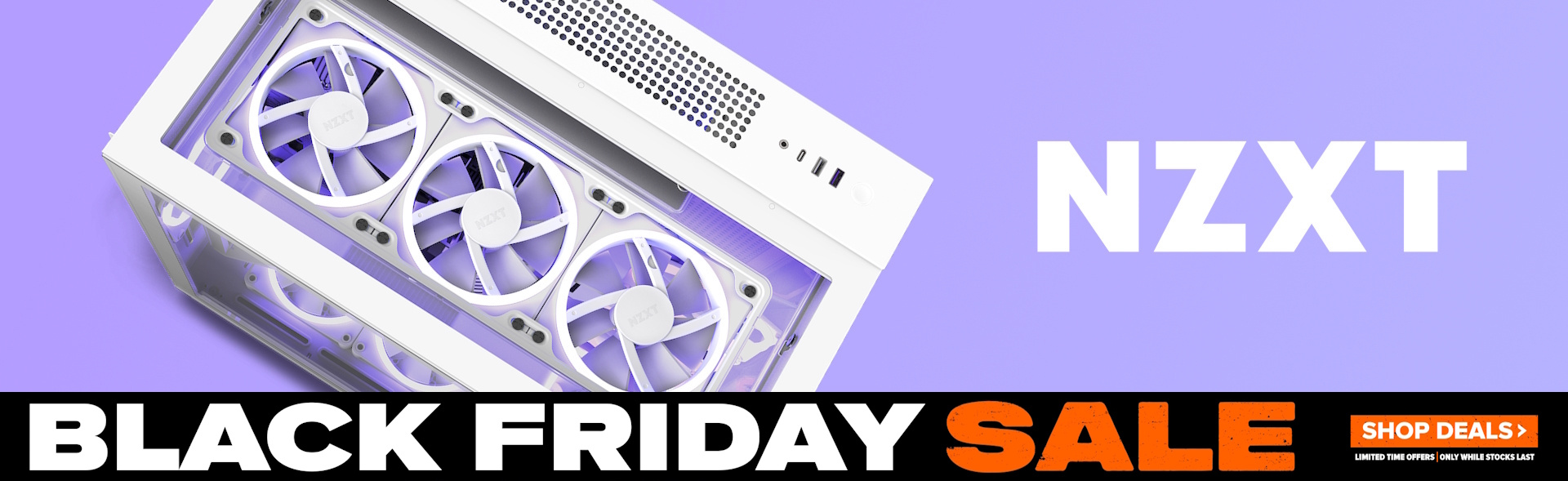 Picture of the Black Friday 2025 NZXT Store at PB Tech