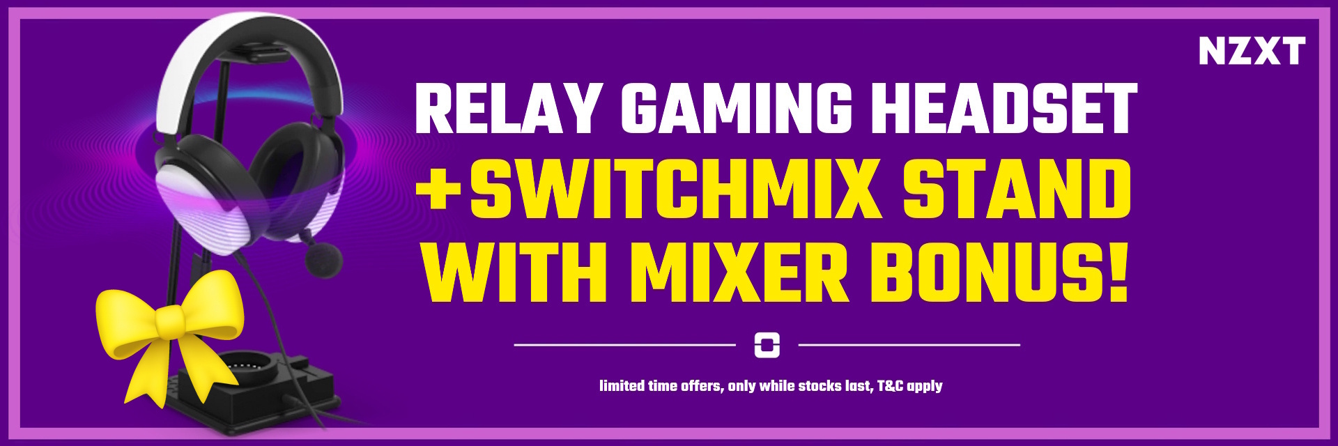 Picture of NZXT Gaming Headset + SwitchMix Gaming Headset BONUS at PB Tech