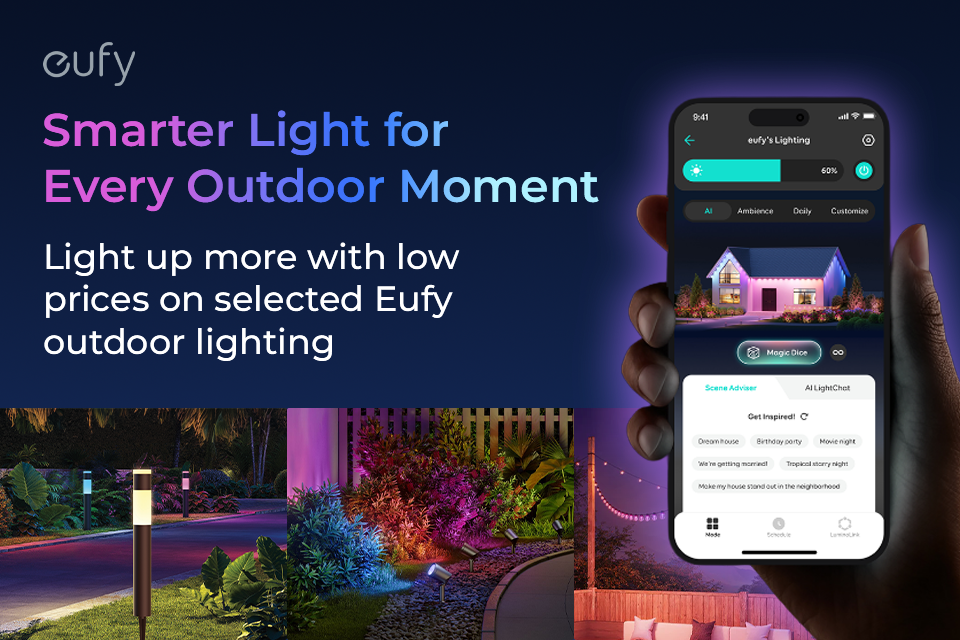 Low prices on Eufy smart outdoor lights