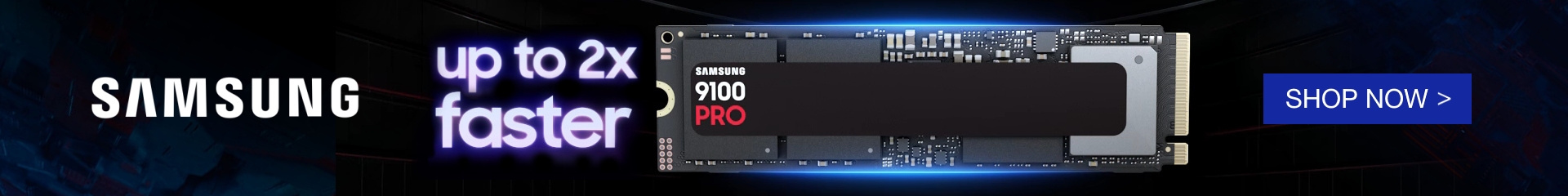 Picture of the Samsung 9100 PRO SSD at PB Tech