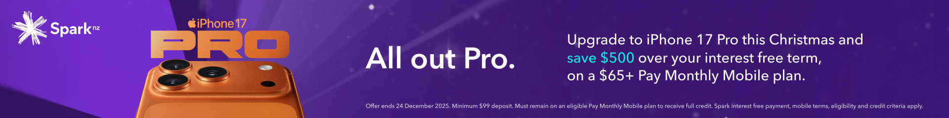 Spark - Apple iPhone 17 Pro