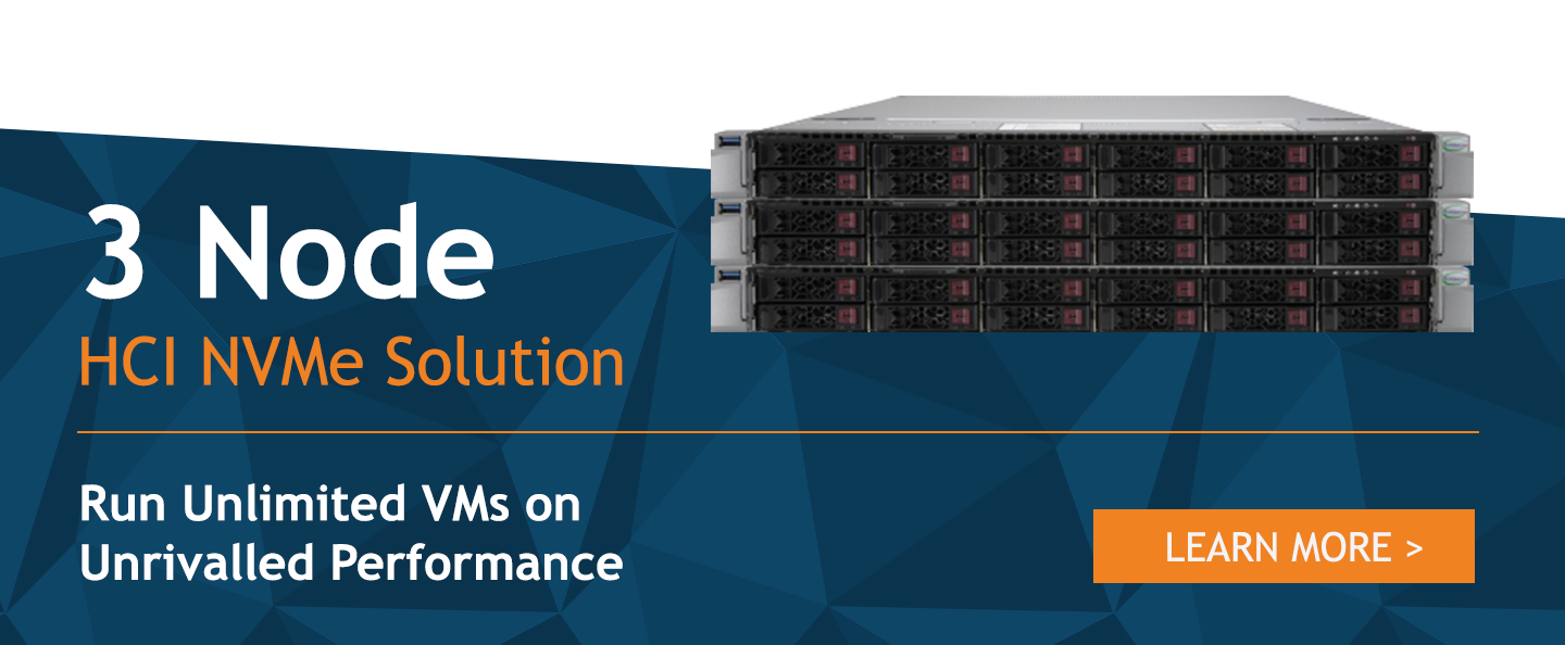 3 Node HCI NVMe Solutions
