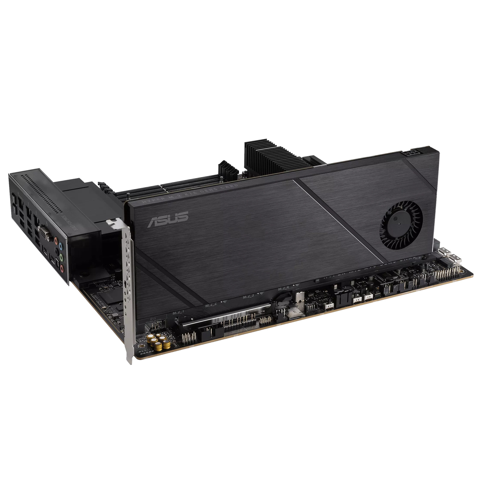 Buy the ASUS HYPER X16 GEN5 CARD supports up to four NVMe