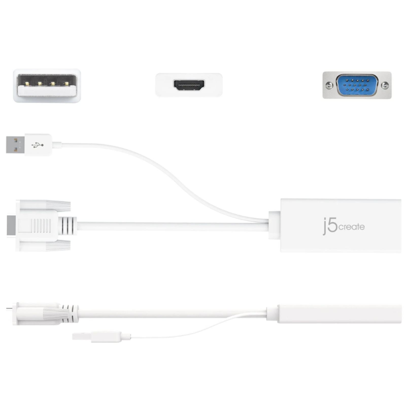 Buy the J5create VGA to HDMI Display Adapter with Audio, Easily