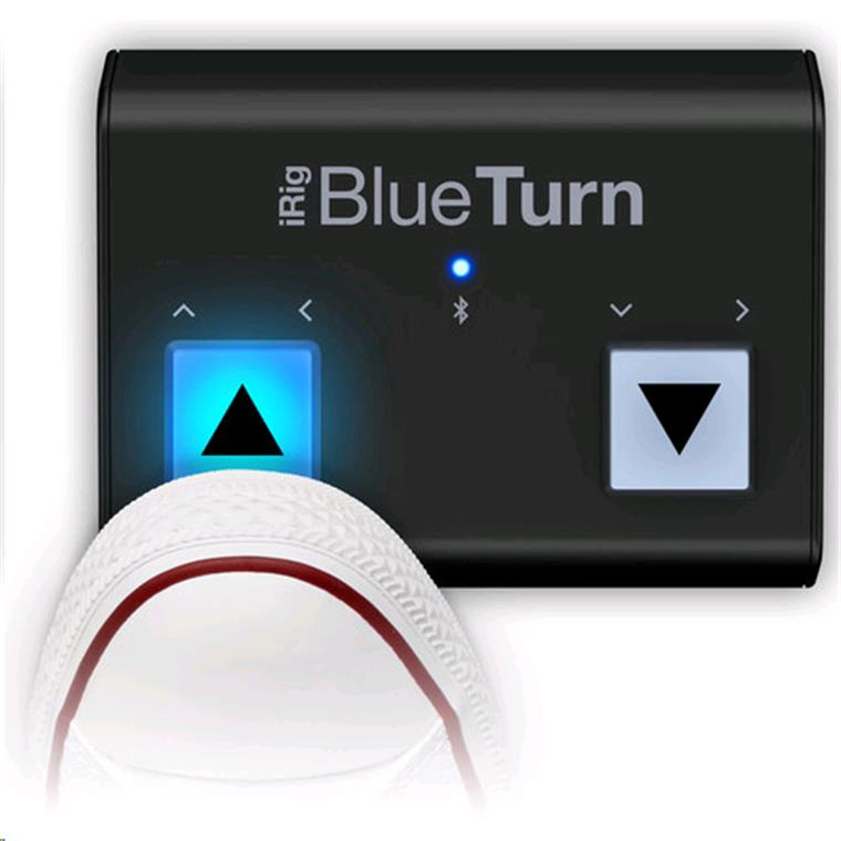 DTM・DAW iRig BlueTurn Bluetooth IRIG BLUE TURN | WIRELESS PAGE TURNER PEDAL FOR IOS AND MAC