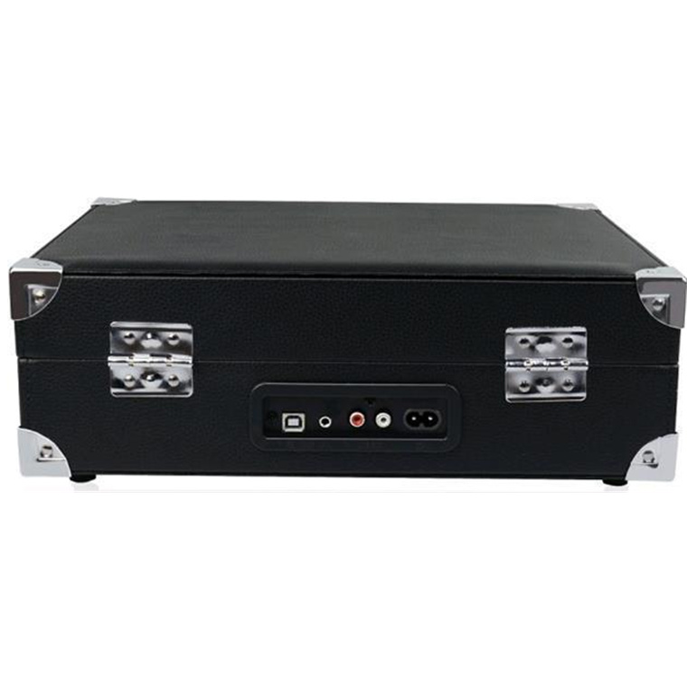 mbeat USB-TR88 Retro Briefcase-styled USB turntable Vinyl Recorder w/Built-in stereo speakers