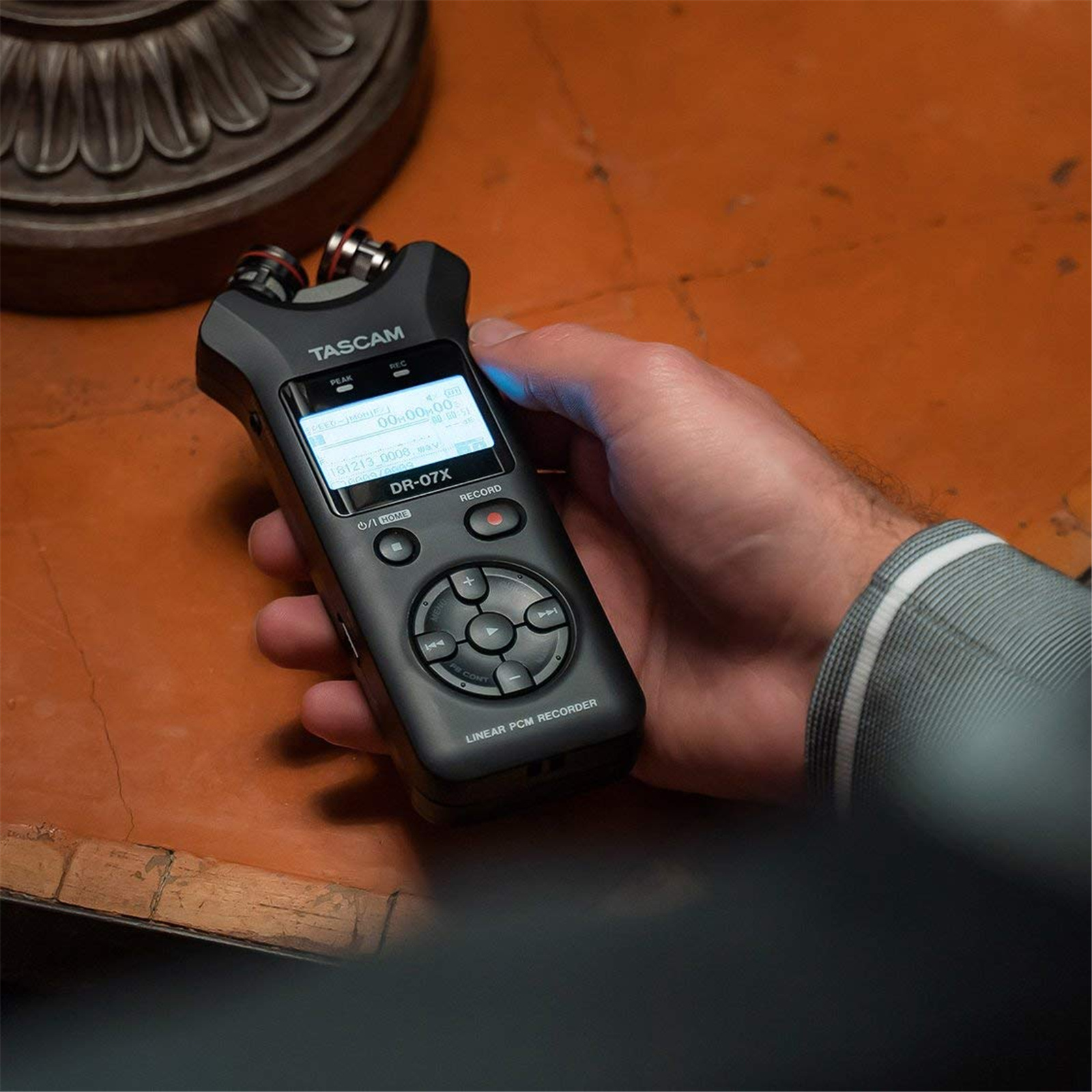 Buy the TASCAM DR07X Stereo Portable Handheld Digital Audio Recorder ( TASCAMDR07X ) online