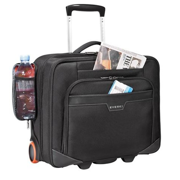 Everki Journey EKB440 16" Laptop Trolley Magnetic Laptop Trolley Quick Aaccess Pocket Trolley Handle Pass Through Strap