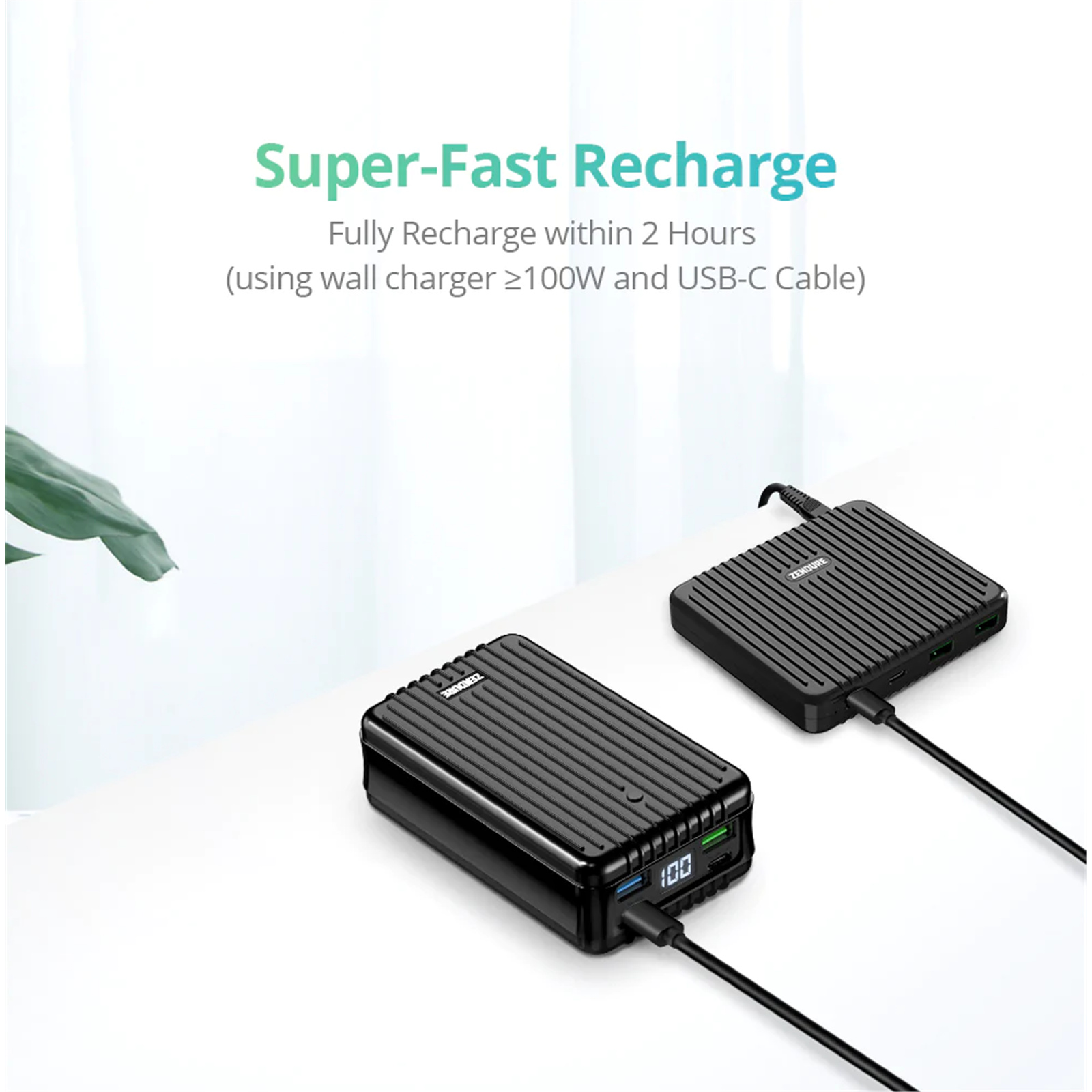 Buy the Zendure SuperTank 26800mAh 138W Max 100W PD USB-C