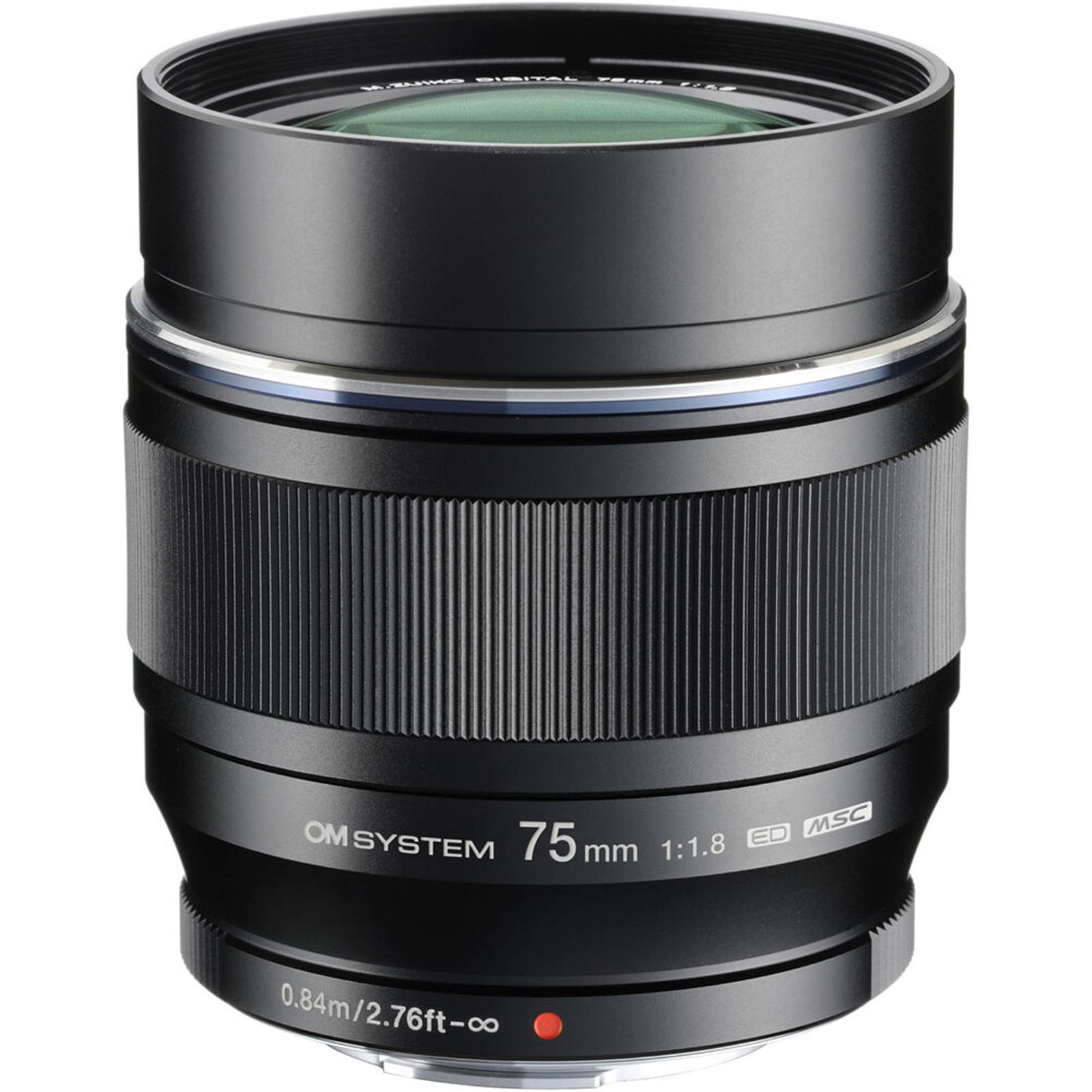 Buy the OM-SYSTEM 75MM F1.8 M.Zuiko Lens - Black ( V335230BW000