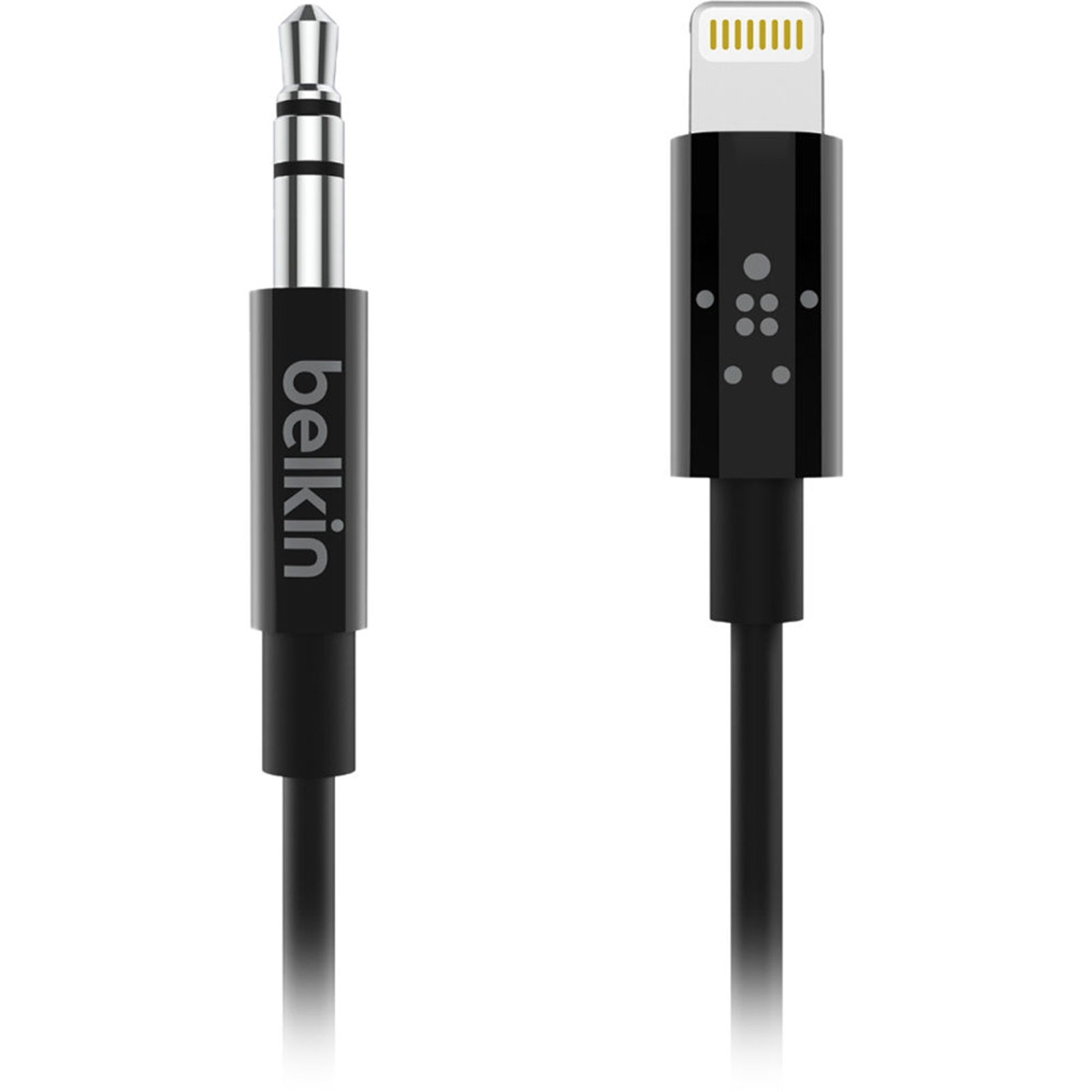 Buy the Belkin Lightning to 3.5mm Audio Cable Black, 90cm, MFI