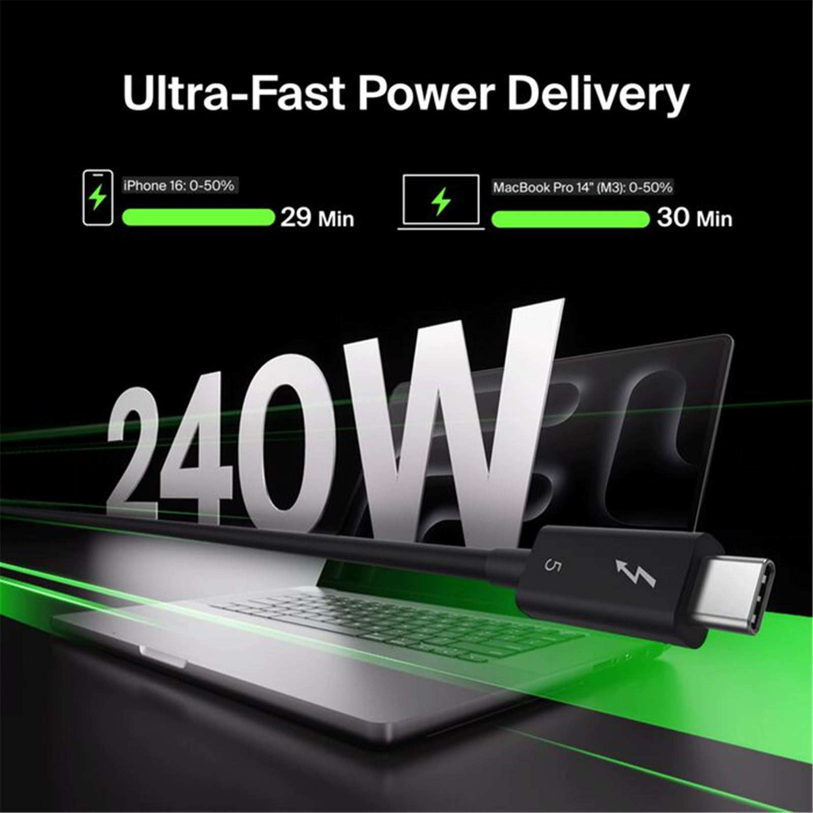 Belkin Connect Thunderbolt 5 Cable - 1M