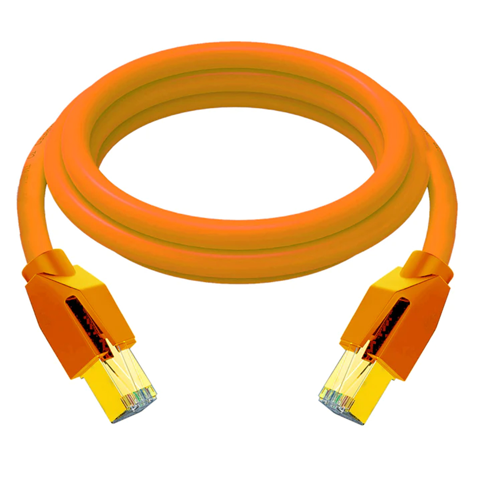 Buy the Cruxtec 15m Cat8 Cable Orange Color 40Gb/ SFTP